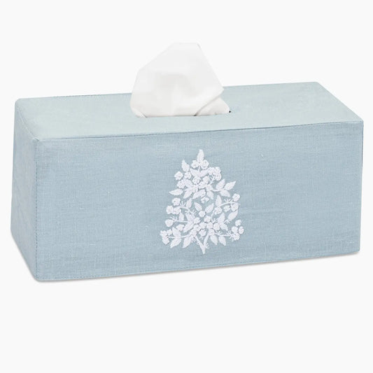 Rectangular Linen Tissue Box Cover