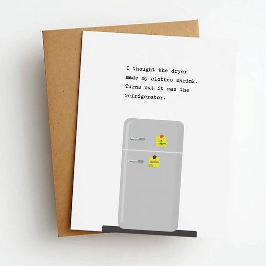 I thought the Dryer...................Card