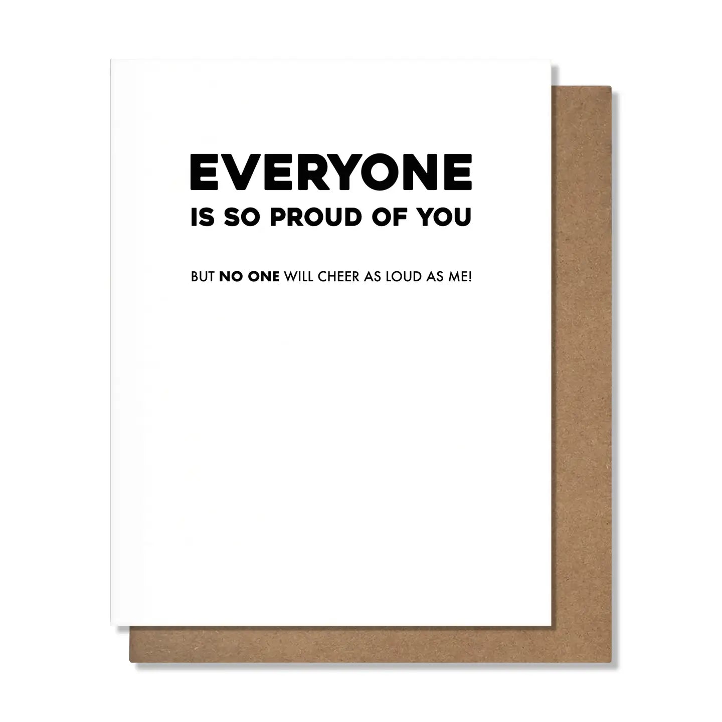Everyone is so proud