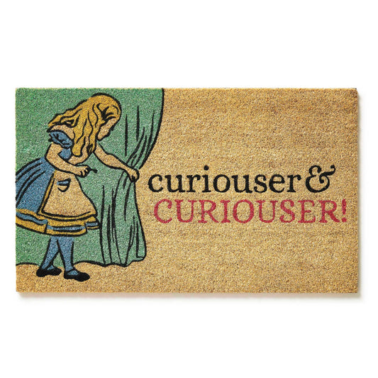Victoria and Albert Museum Curiouser and Curiouser Doormat