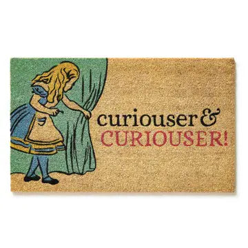 Curiouser and Curiouser Door Mat