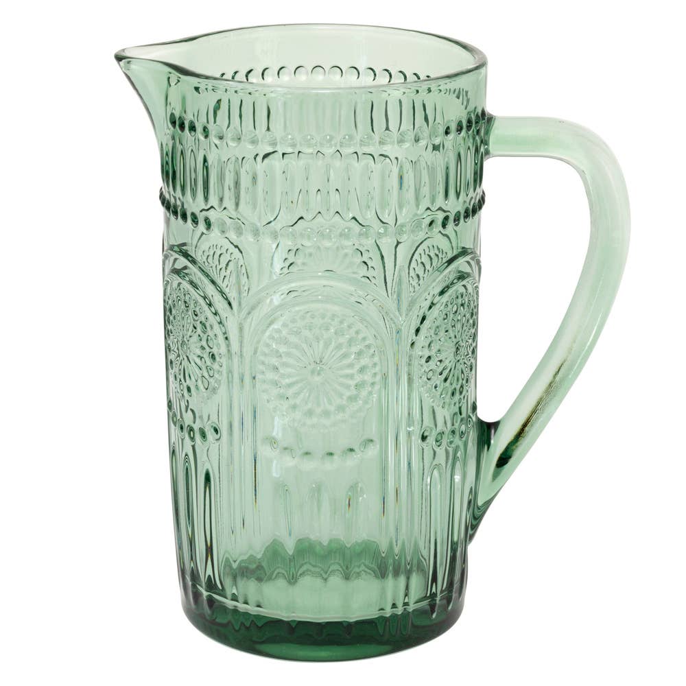 7.75" Sage Codi Glass Pitcher