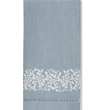 Garden Linen Leaves Hand Towel