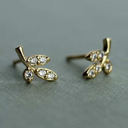Leaf Petal Studs