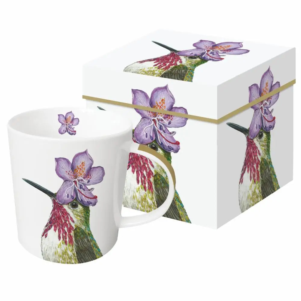Mugs.......Birds ,Squirrel and Dragonfly