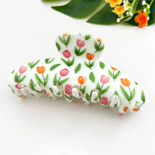 Tulip Oval Hair Claw