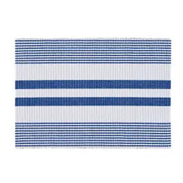 Blue and White Stripe Table Linens