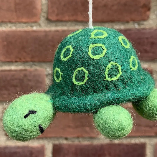 Turtle Ornament, Wool