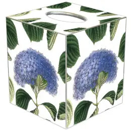 Blue Hydrangea  Tissue Box Cover