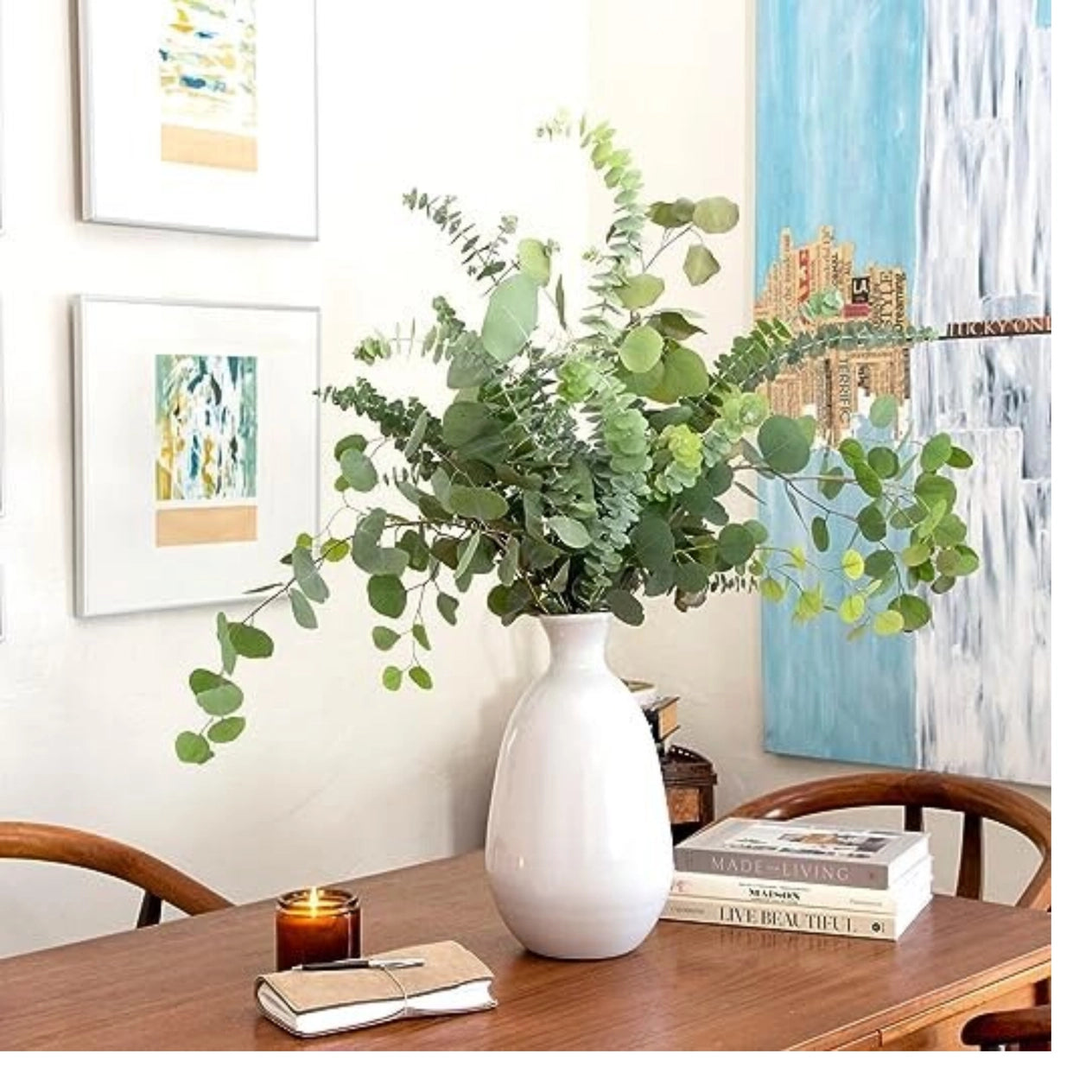 Silver Dollar and Eucalyptus