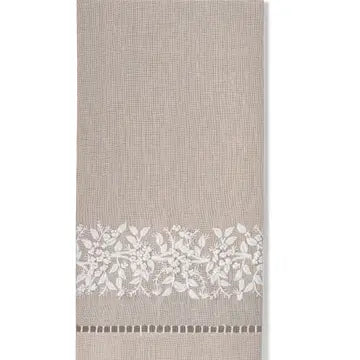 Garden Linen Leaves Hand Towel