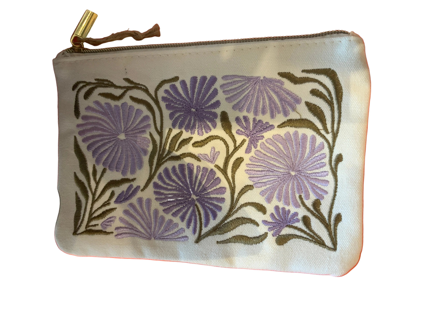 Market Pouch - Daisy, Lily and Allium