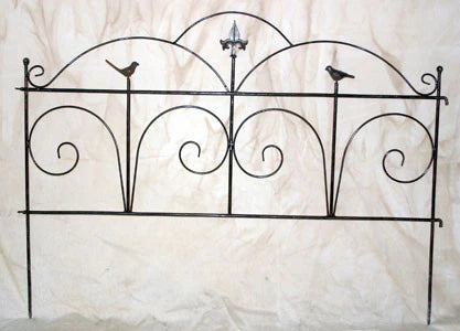 Fence/Gate with Bird