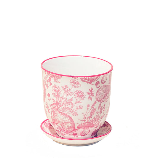 Pots with a Matching Saucer, pattern