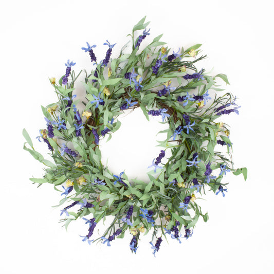 Lavender Wreath