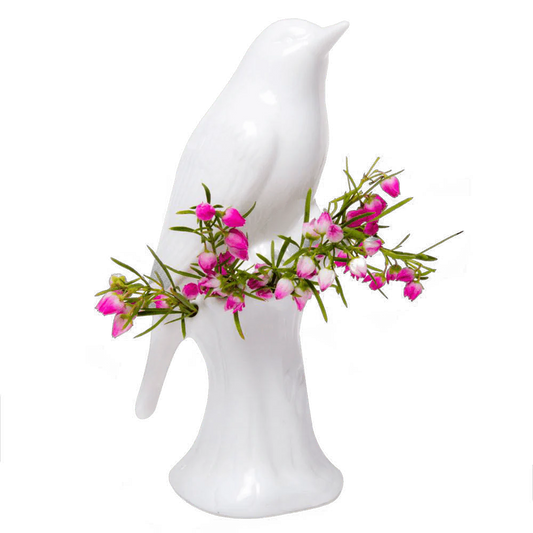 Porcelain Bird Vase