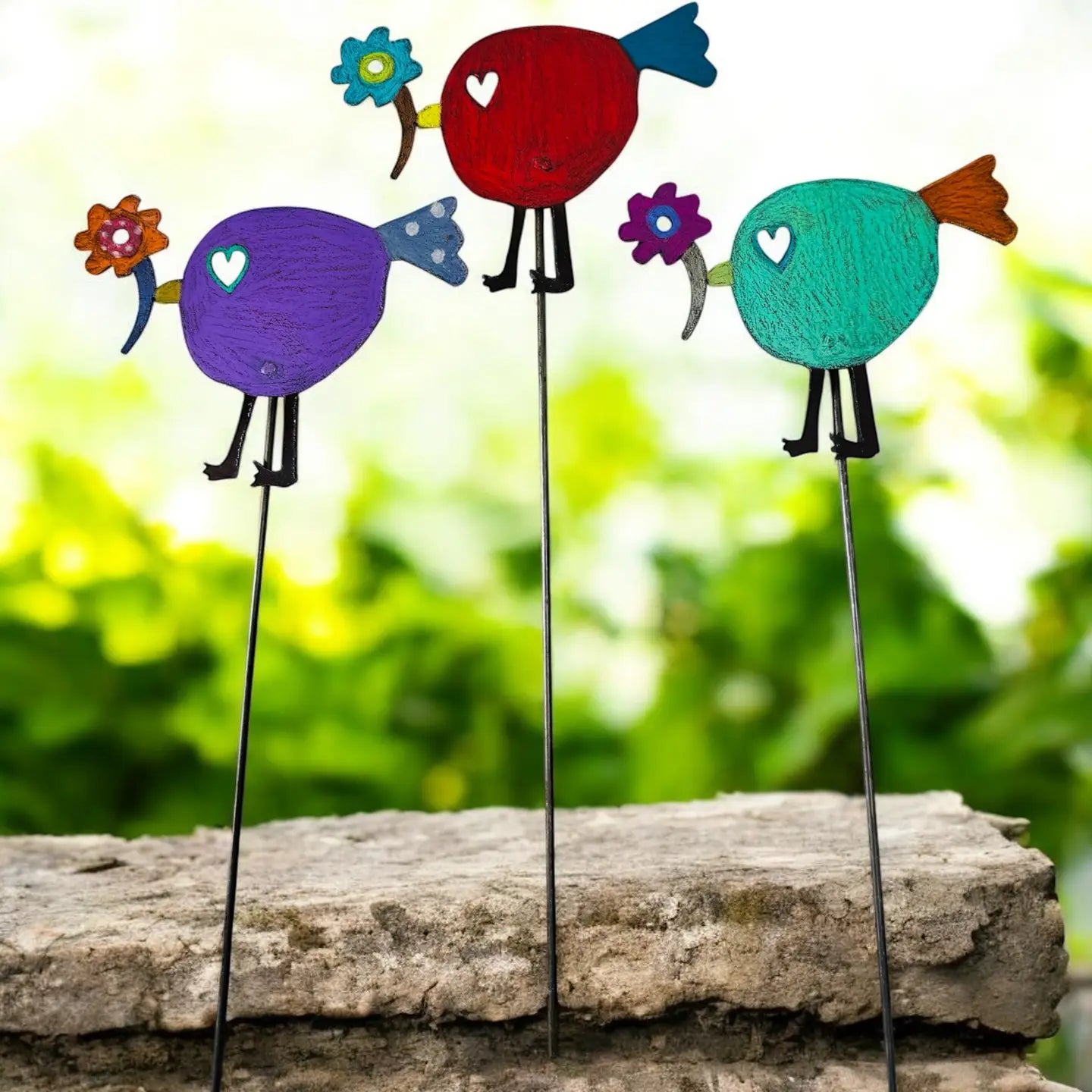 Bird Plant Stake