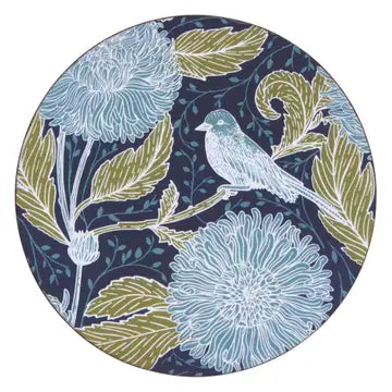 Chrysanthemum Bird Coasters