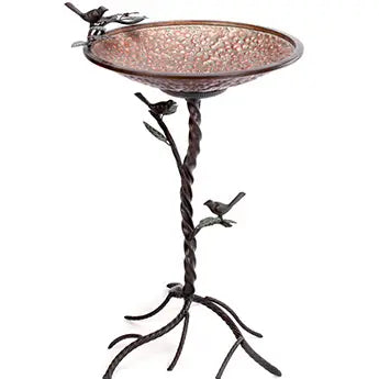 Copper Bird Bath