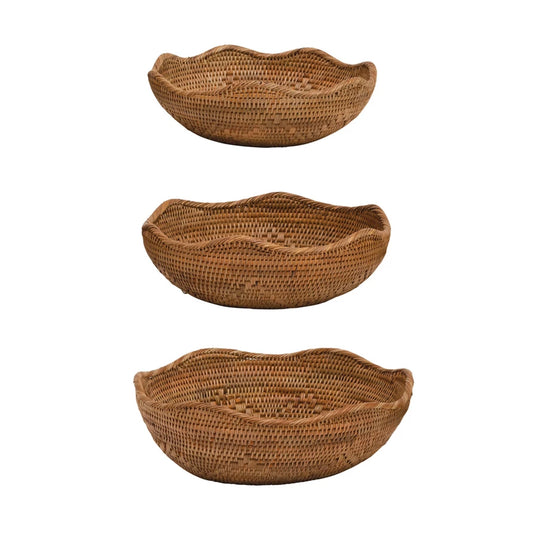 Rattan Bowls