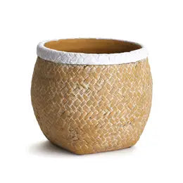 Basketweave Pot