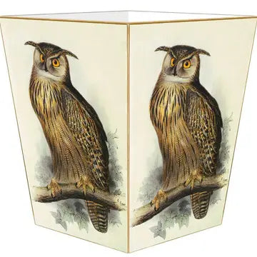 Eagle Owl Waste Basket