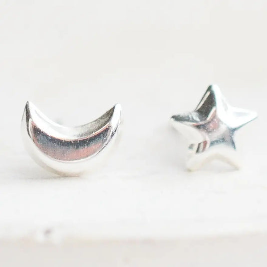 Moon and Stars Earrings