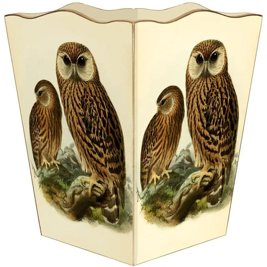 Laughing Owl Wastebasket