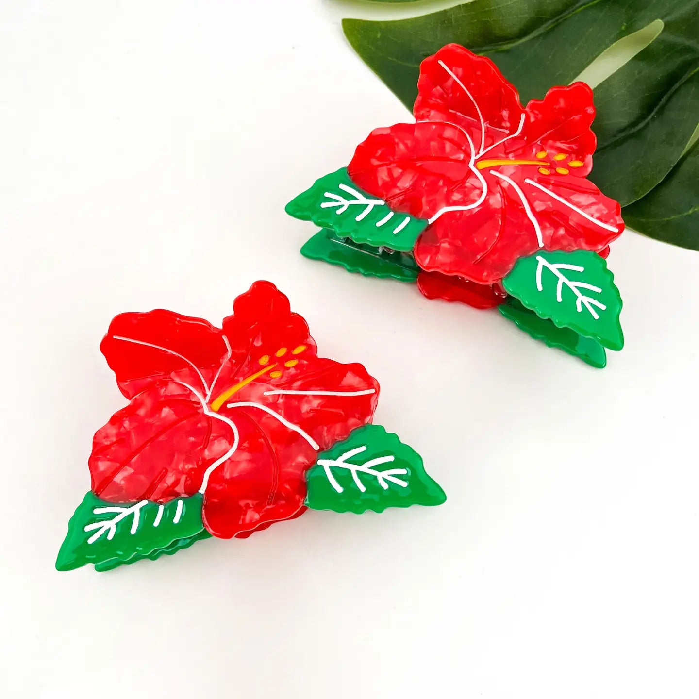 Hibiscus Hair Claw