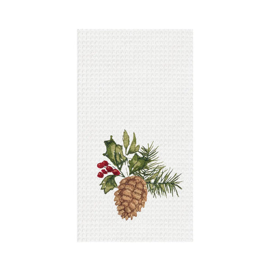Christmas Pinecone Towel