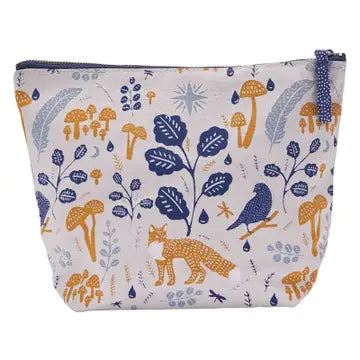 Fox and Feathers Pouch