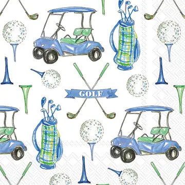 Golf Cocktail Napkins