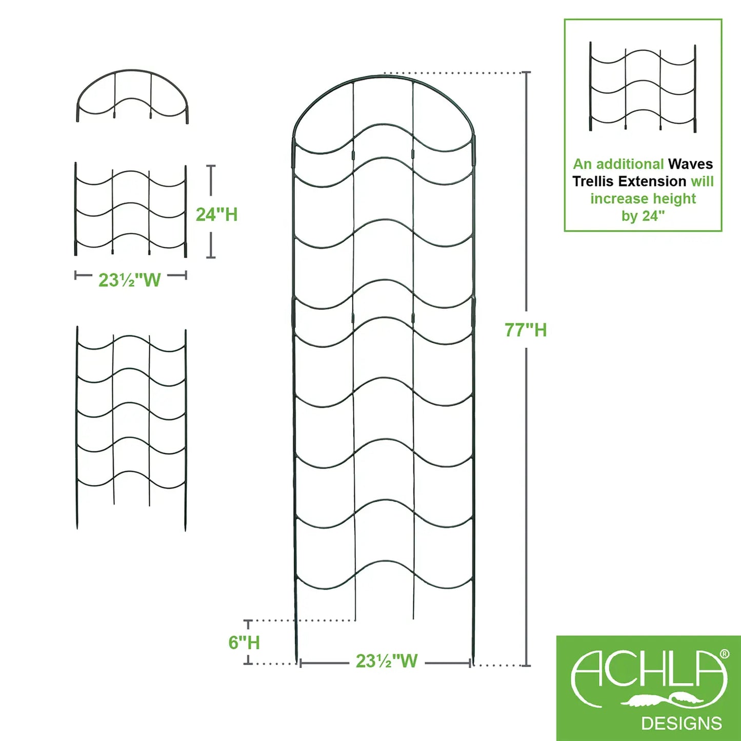 Waves Trellis