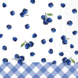 Blueberry Cocktail Napkins