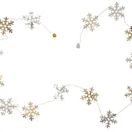 Snow Flakes Garland