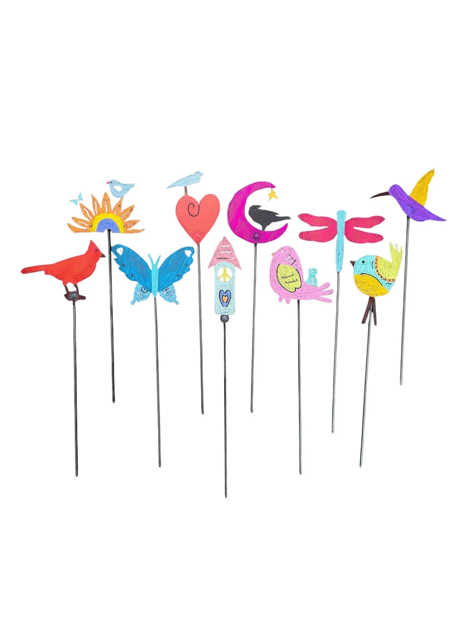 Bird Plant Stake