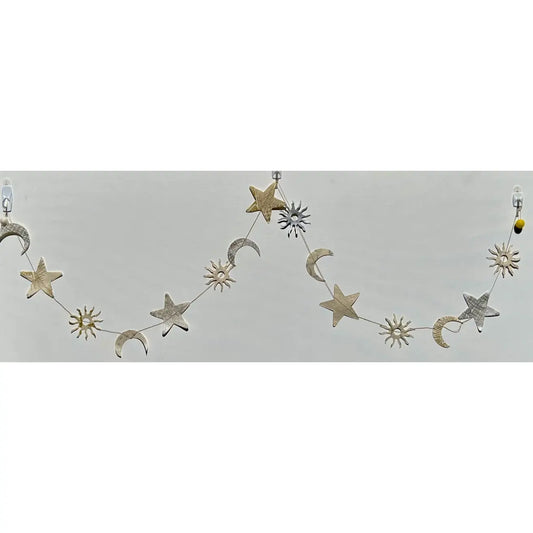Sun, Moon, Stars Garland