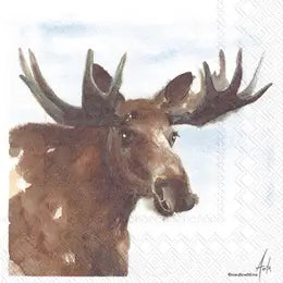 Moose Cocktail Napkins