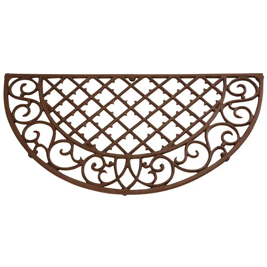 Hlaf Round , Cast Iron, Antique Brown