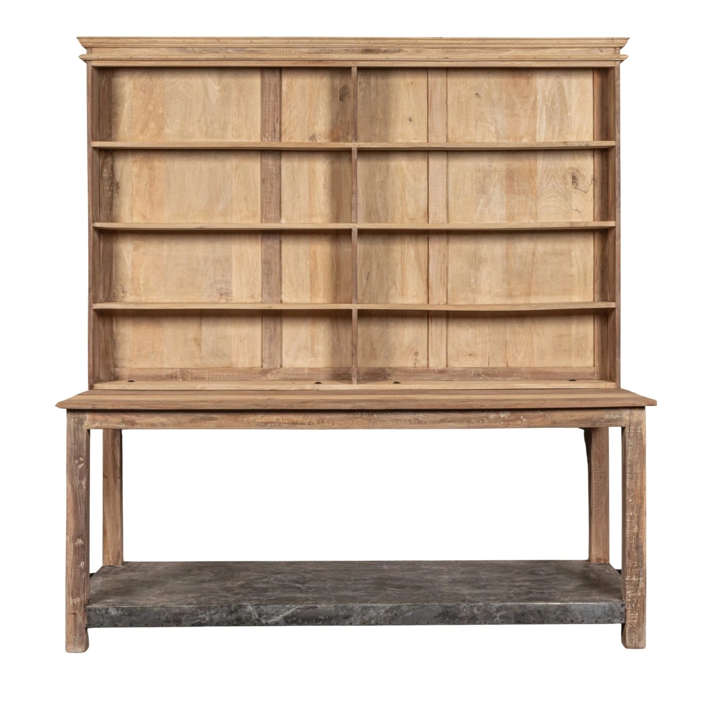 2 Piece Wooden Hutch