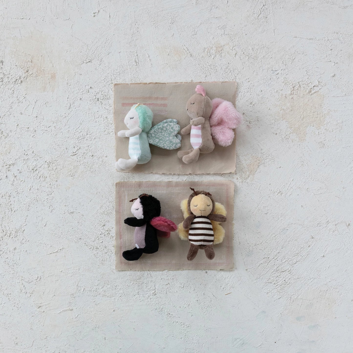 Lovies, Small Plush Toys, animal (Pig, rabbit, frog, sheep, dog, mouse, bear, monkey, donkey, dog, bee