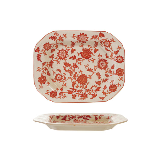 Oblong Stoneware Platter