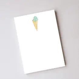 Ice Cream Note Pad