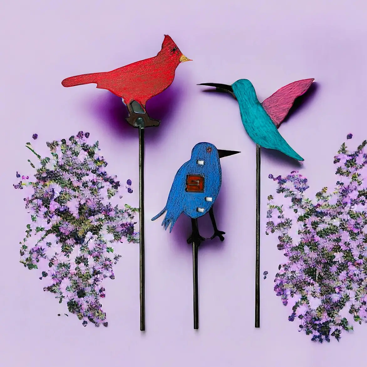 Bird Plant Stake