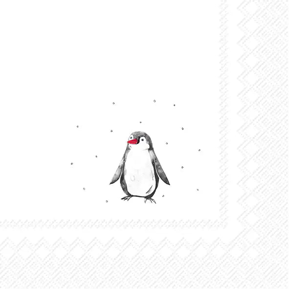 Pure Penguin Cocktail Napkins