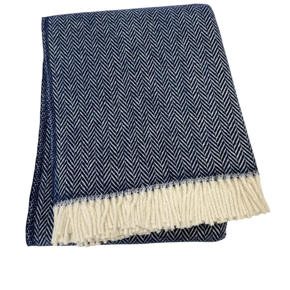 Herringbone Throw Blankets