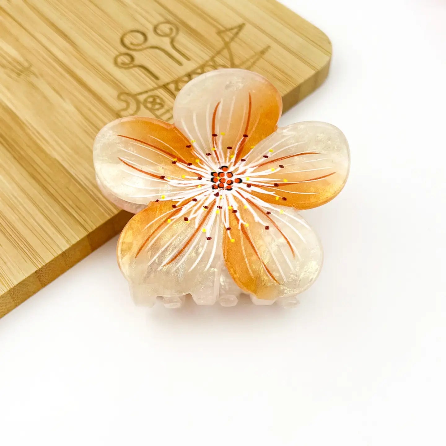 Plum Blossom Hair Claw,Clip