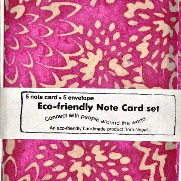 Note Card, Pink Mums
