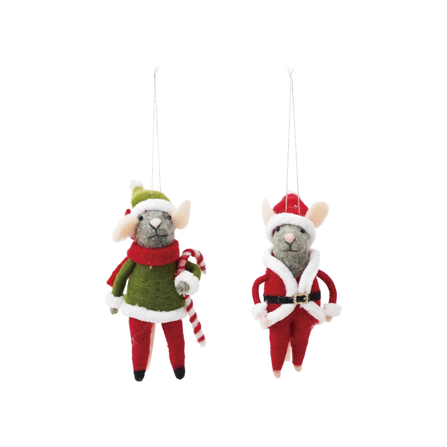 Felt Mouse Ornament