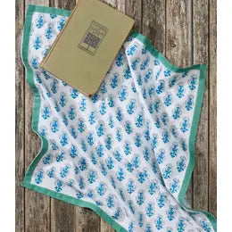 Blue and Green Napkins